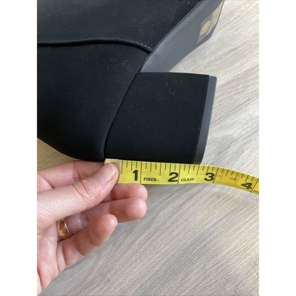 Women’s Soda Zip Up Ankle Boots size 6.5 Black Suede Mint Condition‎ - Picture 9 of 10